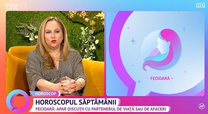 Cristina Demetrescu, previziuni astrale pentru săptămâna 10 – 16 februarie. Scorpionii singuri s-ar putea îndrăgosti, iar Leii pot lua decizii greșite din punct de vedere financiar: „Se împlinesc și vise, dar pot fi și deziluzii!”