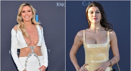 O româncă i-a făcut concurență lui Heidi Klum pe covorul roșu la Cannes. E fostă Miss România și o actriță aspirantă la Hollywood