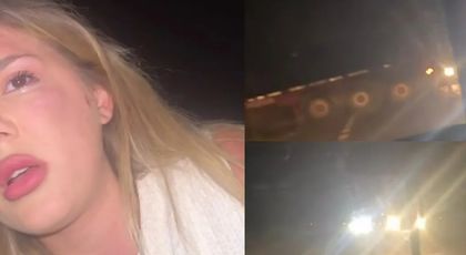Momentul terifiant în care Emily Burghelea face accident a fost filmat! Imaginile i-au îngrozit pe fani: „Moartea ne-a făcut cu mâna”. VIDEO