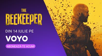 Din 14 iulie, filmul „The Beekeeper” cu Jason Statham în rolul principal este disponibil, în exclusivitate, pe VOYO