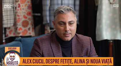 Alex Ciucu, declarații exclusive despre fosta soție, Alina Sorescu. Creatorul de modă a dat cărțile pe față: „Să zicem că suntem...”