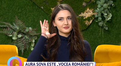 Aura Șova, câștigătorea Vocea României, planuri serioase după premiu! Spune dacă va renunța la arhitectură