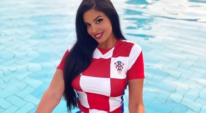 Ea este cea mai sexy fană a Croației. În ce ținută și-a făcut apariția la CM Qatar 2022