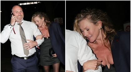 Kate Moss, ca în zilele ei de dezmăț maxim! Ipostazele deloc flatante în care a fost surprins fotomodelul