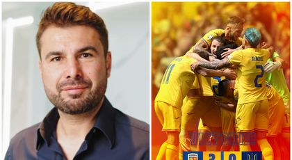 Reacția lui Adrian Mutu după meciul România-Ucraina. Antrenorul este mândru că suporterii români au purtat tricouri cu numărul 10