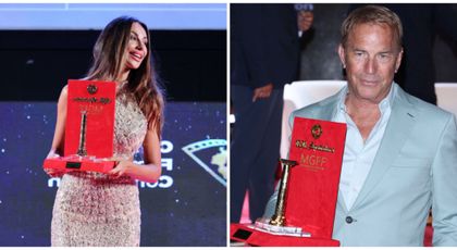 Mădălina Ghenea, premiată pe aceeași scenă cu Kevin Costner la un festival de film din Calabria: „O mare realizare pentru mine!”