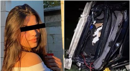 Cine este Monica, tânăra de 17 ani moartă într-un cumplit accident rutier în Timiș. Șoferul vinovat era iubitul ei și avea permis de patru zile