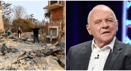 Imagini cutremurătoare cu ce a mai rămas din casa lui Anthony Hopkins după incendiile din Los Angeles: „Este important să ne amintim că singurul lucru pe care îl luăm cu noi este…”