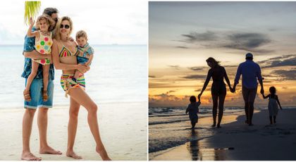 Ce familie superbă are Emily Burghelea! Vedeta și-a sărbătorit soțul pe o plajă exotică: „Îndrăgostiți în Maldive… Iubirea noastră a dat roade!”