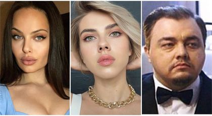 Rușii care câștigă zeci de mii de euro pentru că seamănă cu Scarlett, Leo sau Angelina! Cum arată sosiile lor din Moscova