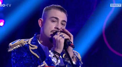 Vocea României 2023: Semifinala. Vlad Musta, ropote de aplauze după interpretarea piesei Purple rain. „Te văd în finală”