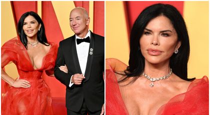 „Rochia și corpul sunt de 10, dar fața...”. Internauții au ironizat-o pe iubita miliardarului Jeff Bezos după apariția de la petrecerea Vanity Fair