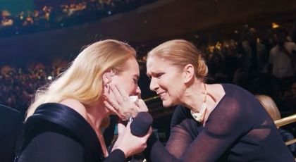 O imagine cât o mie de cuvinte! Mesajul emoționant postat de Adele după ce Celine Dion a fost în public la concertul ei din Las Vegas: „Ceva ce îmi voi aminti pentru totdeauna!”