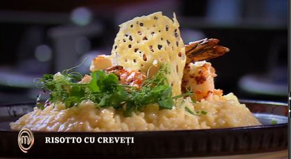 Masterchef 2024, 16 septembrie - Marius Anton: Risotto cu creveți