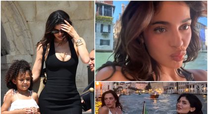 La 26 de ani e mamă singură, dar își trăiește viața din plin! Cum a fost surprinsă miliardară Kylie Jenner la Veneția