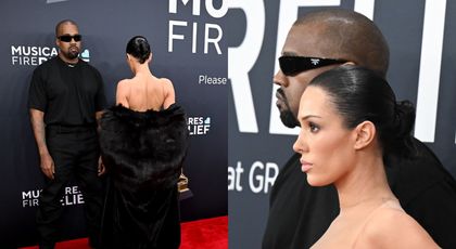 Prima reacție a lui Kanye West, după ce Bianca Censori a defilat dezbrăcată pe covorul roșu, la Premiile Grammy. Artistul se mândrește cu apariția controversată a soției lui: „Cea mai căutată persoană de pe Internet”