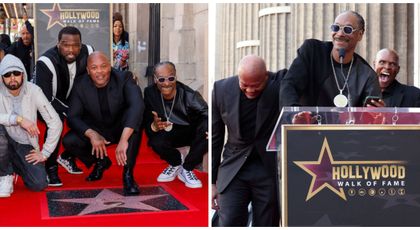 Snoop Dogg, discurs savuros la evenimentul în care Dr. Dre a primit o stea pe celebrul Walk of Fame: „Vreau să-mi mulțumesc ...”