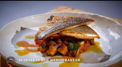 Masterchef 2024, 10 septembrie. Ioana Stoica - Seabass în stil mediteranean