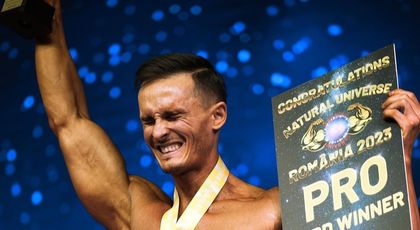 Cine este tânărul care va reprezenta România la Mr. Olympia, cea mai mare competiție de culturism natural de pe glob