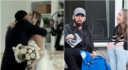 Nici lui nu-i vine să creadă: Eminem va fi în curând bunic! Momentul emoționant în care fiica sa îl anunță că e însărcinată