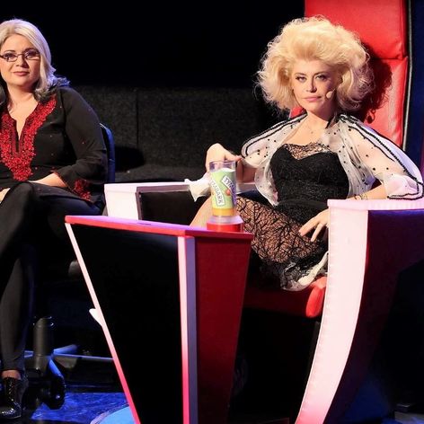 Dana Dorian a fost și vocal coach pentru concurenții de la Vocea României. FOTO: PROTV.RO