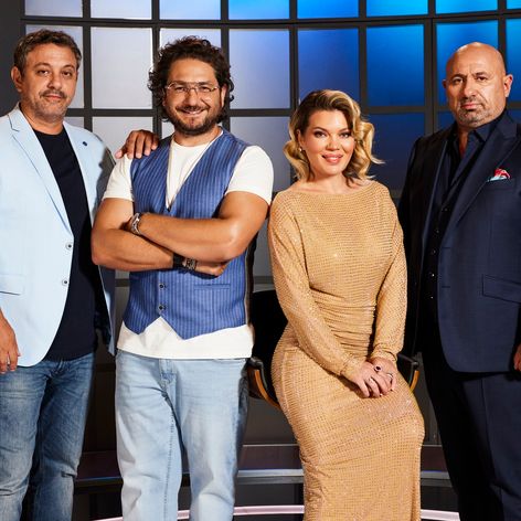 Sorin Bontea, Florin Dumitrescu, Gina Pistol si Catalin Scarlatescu - MasterChef Romania