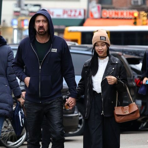 Nicolas Cage și-a plimbat a cincea soție cu trăsura, prin New York