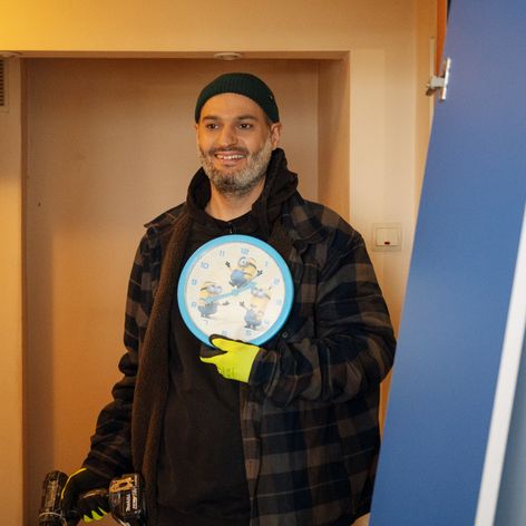 Visuri la Cheie, 15 aprilie 2026. Renovarea apartamentului lui Dani este în toi. Omid și Ștefana au mai multe idei pentru proiectul special „Trebuie să conteze pe termen lung” (5)
