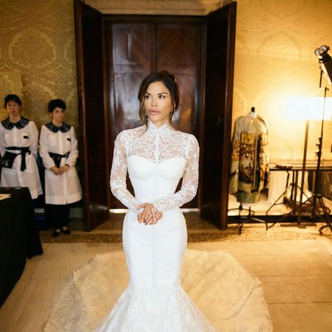 Not just a gown, a piece of poetry.Thank you @dolcegabbana for the magic you made.