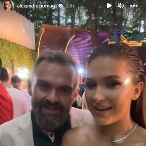 Dan Ursa și Alexandra Ciomag la petrecerea VIVA