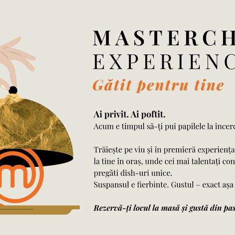 thumbnail_MasterChef Experience - Gatit pentru tine