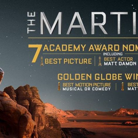 Martianul Matt Damon PROTV