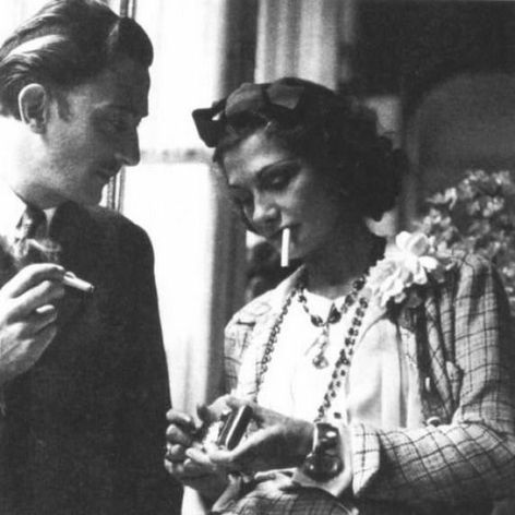 Salvador Dali & Coco Chanel 