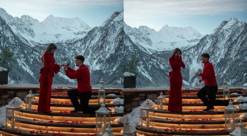 A spus „DA”! Celebra influenceriță de la noi și iubitul ei s-au logodit în Italia, într-un cadru cu vedere la Munții Alpi: „Dragostea adevărată începe cu prietenia”