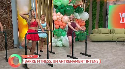 Barre fitness, un antrenament intens