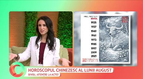 Horoscopul chinezesc al lunii august