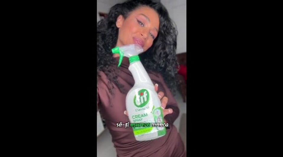 Nu rata trucurile Majdei pentru o rutină perfectă de beauty și o curățenie impecabilă cu CIF Cream Spray! 💄✨