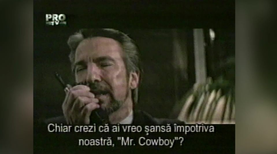Promo Greu de ucis: filmul a fost difuzat la PRO TV pe 1 decembrie 1995