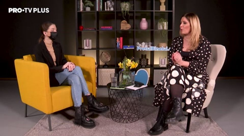 AMALIA ENACHE, DISCUȚIE FĂRĂ PERDEA CU FETIȚA EI: “Mi se pare nefiresc să fiu doar eu conectată la știri.”
