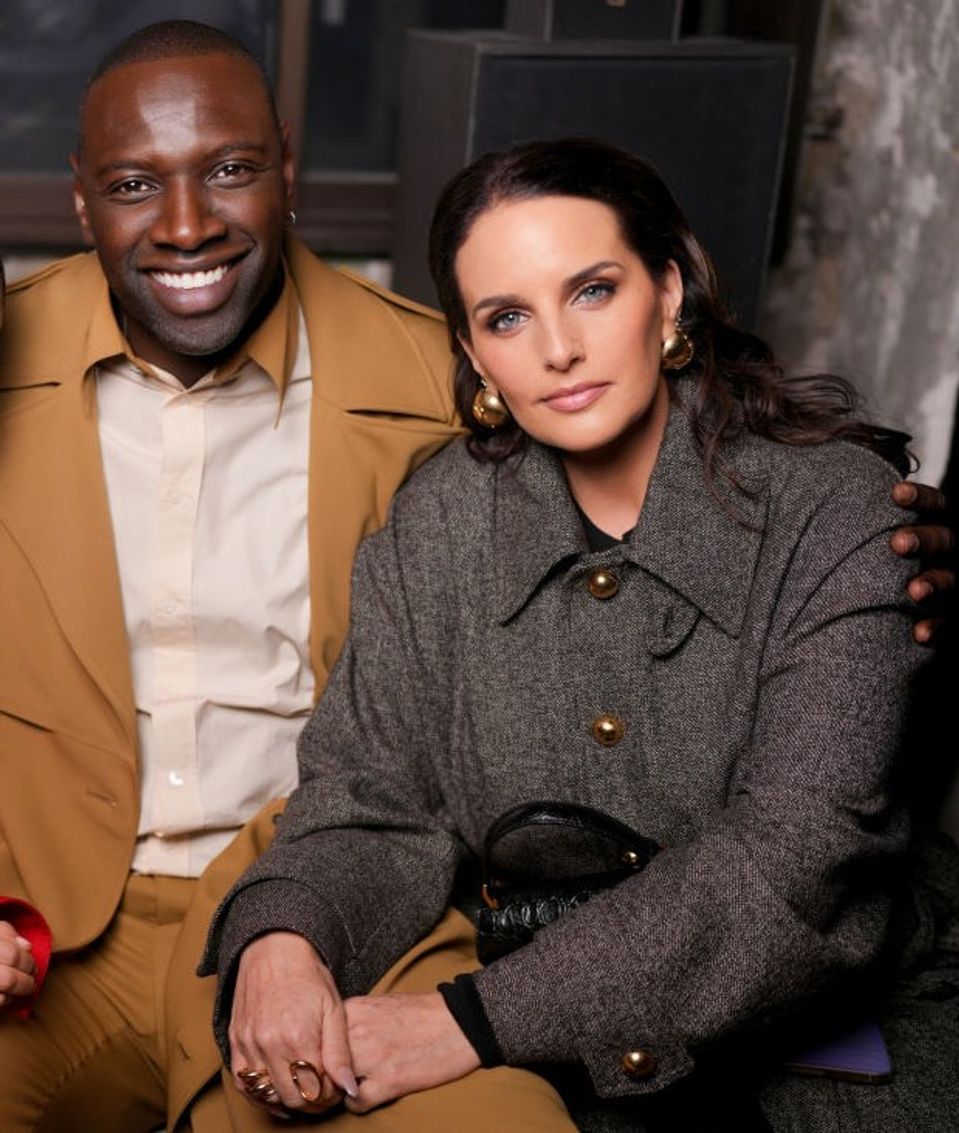 Omar Sy și soția sa, Hélène
