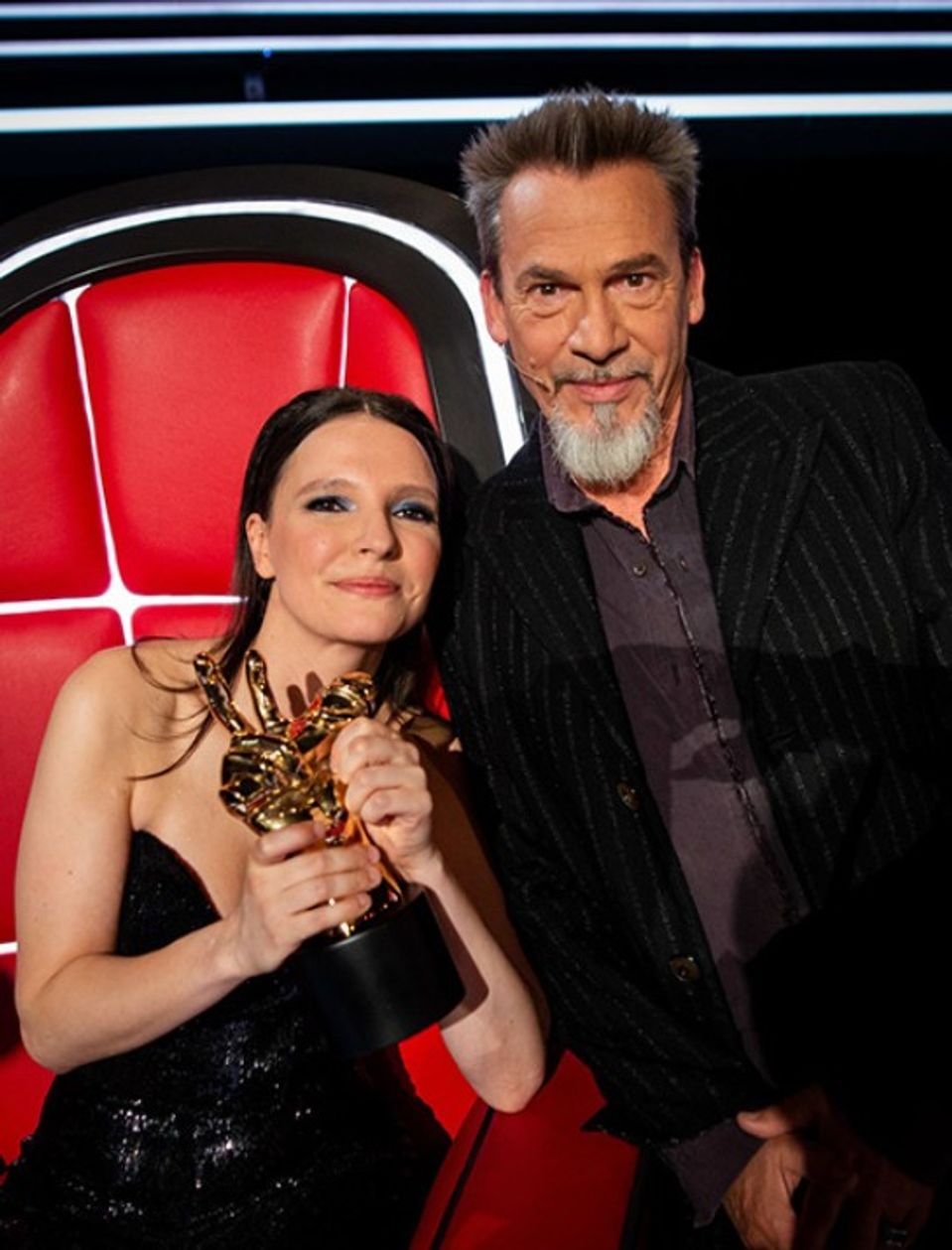  Florent Pagny și Anne Sila 