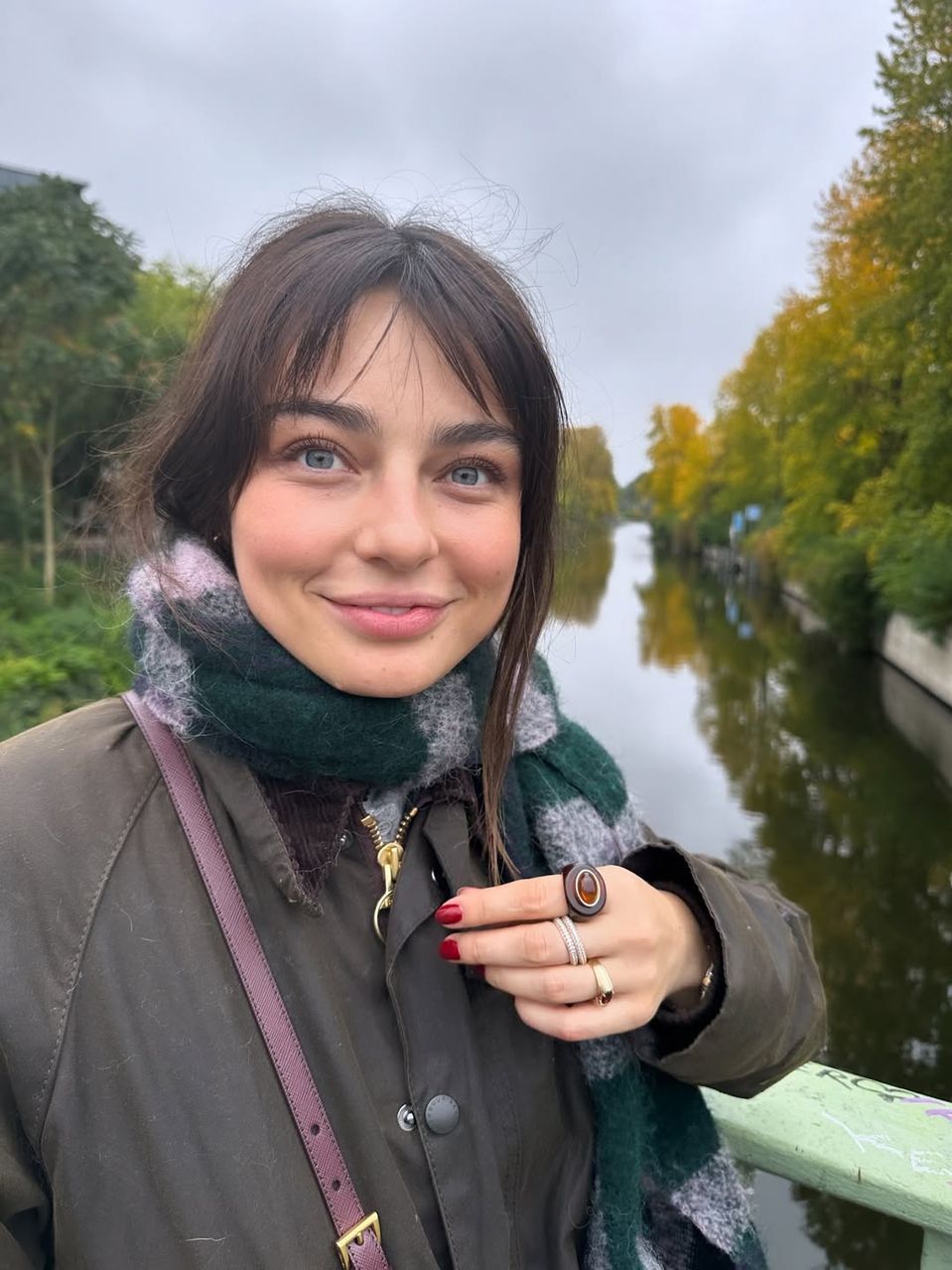 Ayça Ayşin Turan în vacanță la Berlin