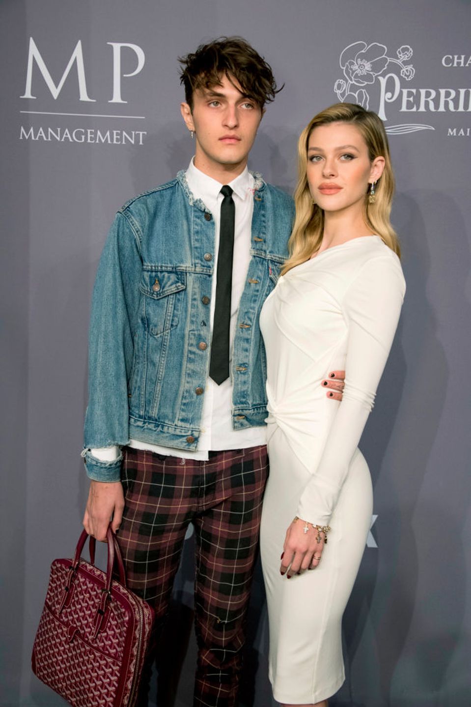 Anwar Hadid și Nicola Peltz, 2018