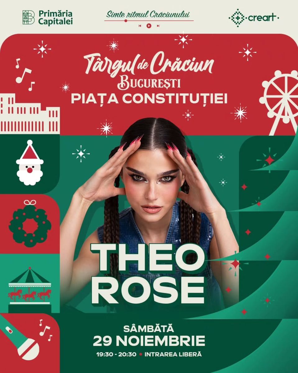 theo rose la targul de craciun