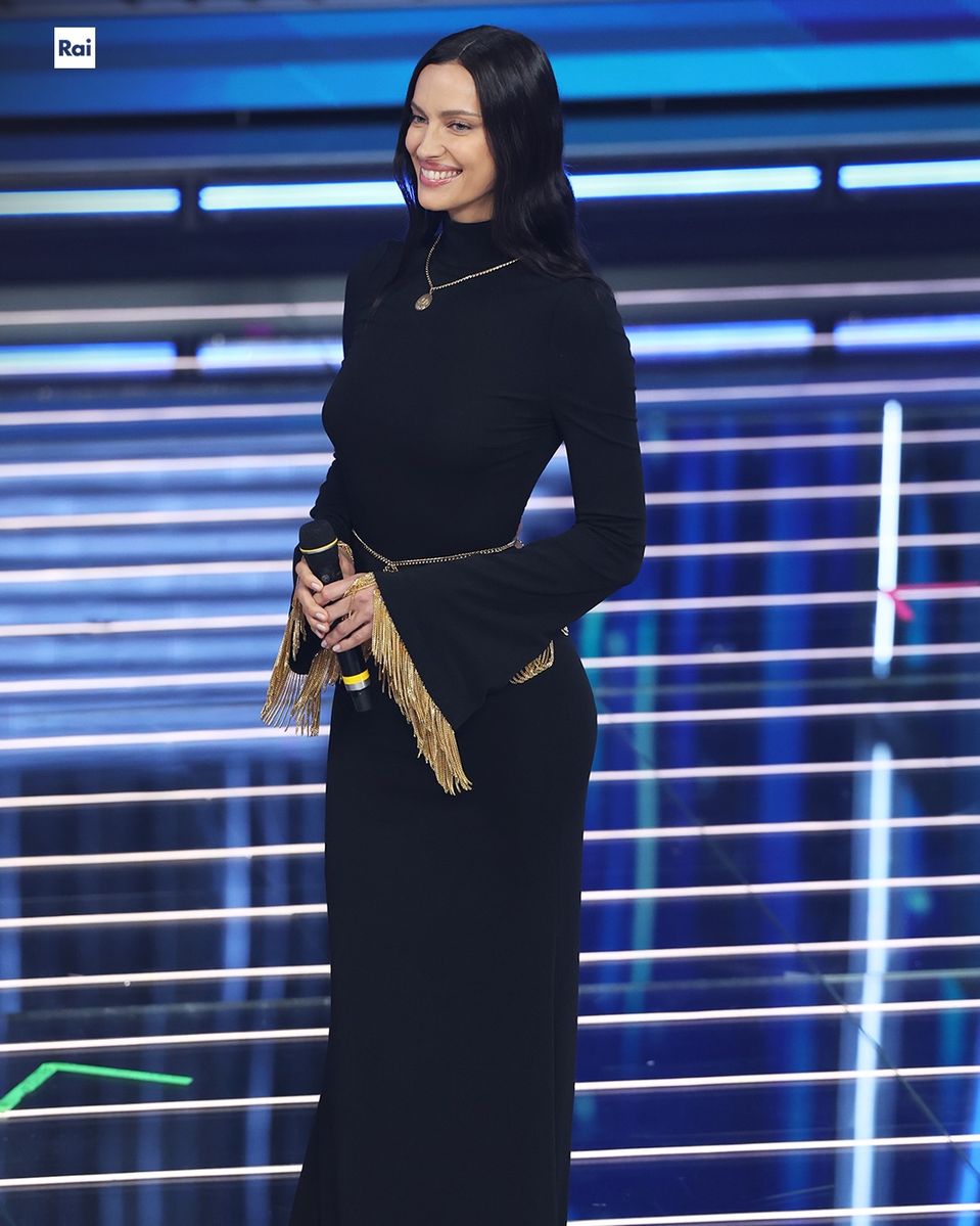 Irina Shayk la Sanremo2026 
