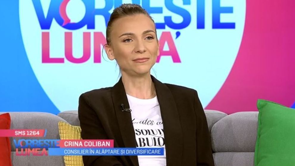VIDEO Crina Coliban, sfaturi pentru o înțărcare ușoară