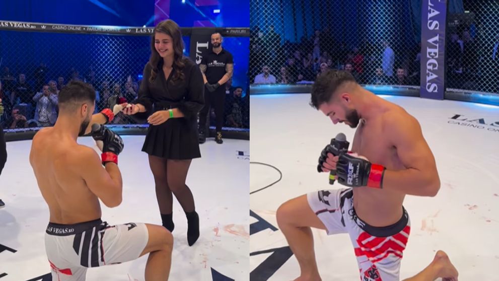 VIDEO. Iancu Sterp și-a cerut iubita în căsătorie. Denisa a primit inelul, într-un cadru mai puțin obișnuit: „Femeia vieții mele”