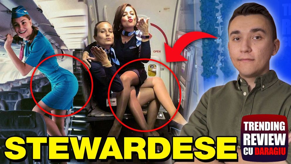 Din culisele meseriei de stewardesă - Trending Review cu Daragiu - episodul 67