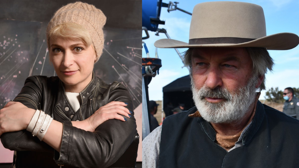 Primele imagini cu Halyna Hutchins pe targă, după ce a fost împușcată accidental de Alec Baldwin