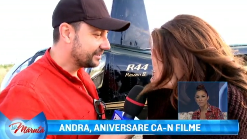 Andra a avut mari emotii. Ce cadou i-a facut Catalin Maruta chiar de ziua ei: 